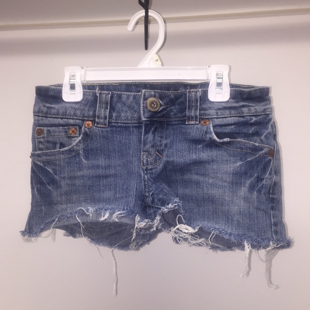 american eagle boyfriend shorts medium wash